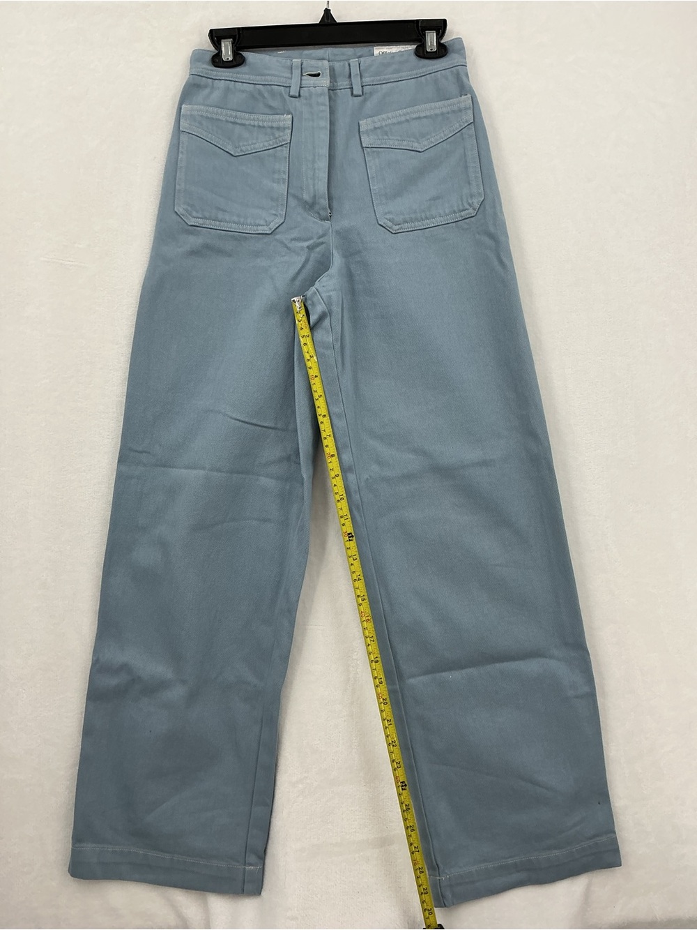 Officine Generale Sky Blue Flare Jeans - Picture 7 of 9